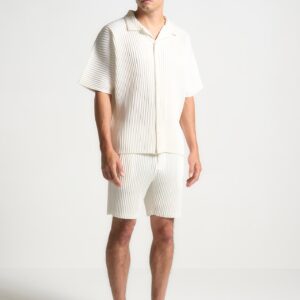 Pleated Shorts - Off White