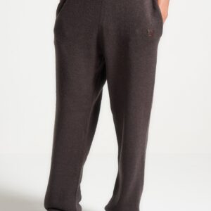 Signature Mohair-Blend Joggers - Brown